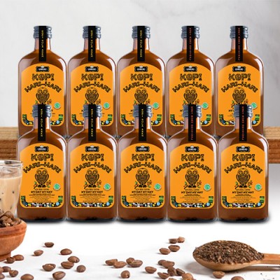 Pack of 10 Bottles Kopi Hari Hari